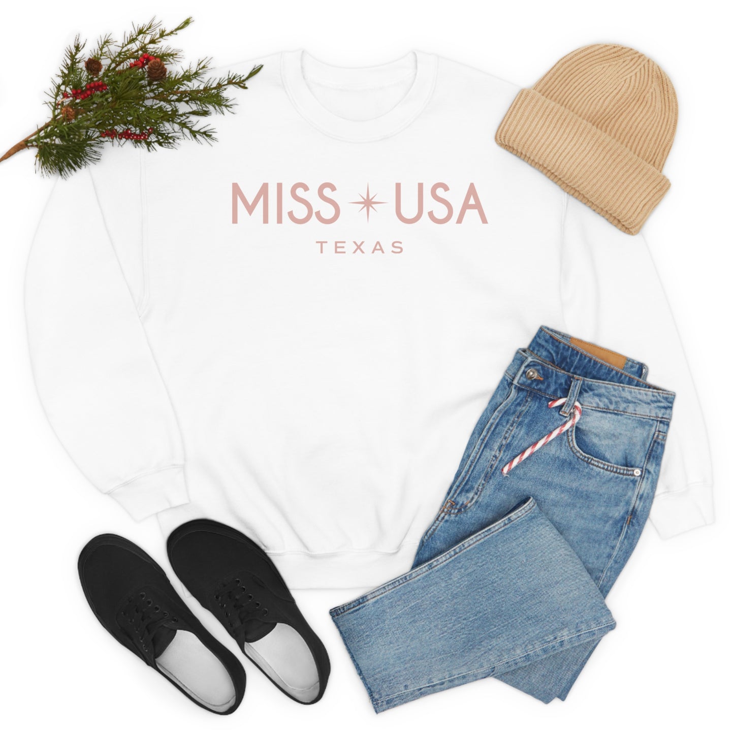 Single Logo Sweatshirt - Miss Texas USA