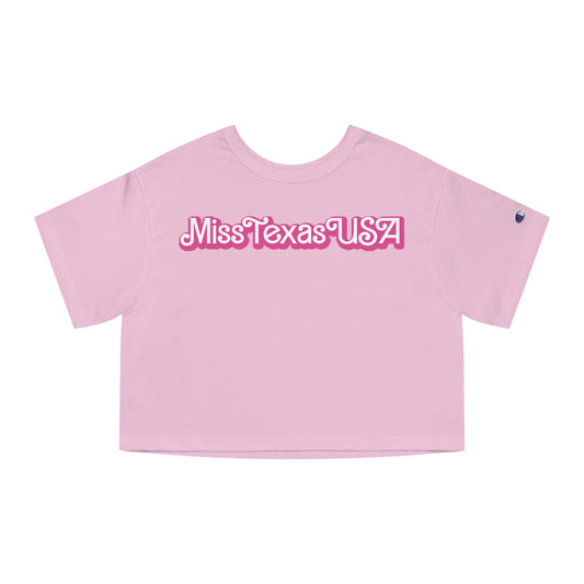Barbie Inspired T-shirt (cropped) - Miss Texas USA