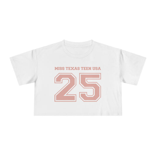 2025 Official Pageant Jersey - Miss Texas Teen USA (cropped)
