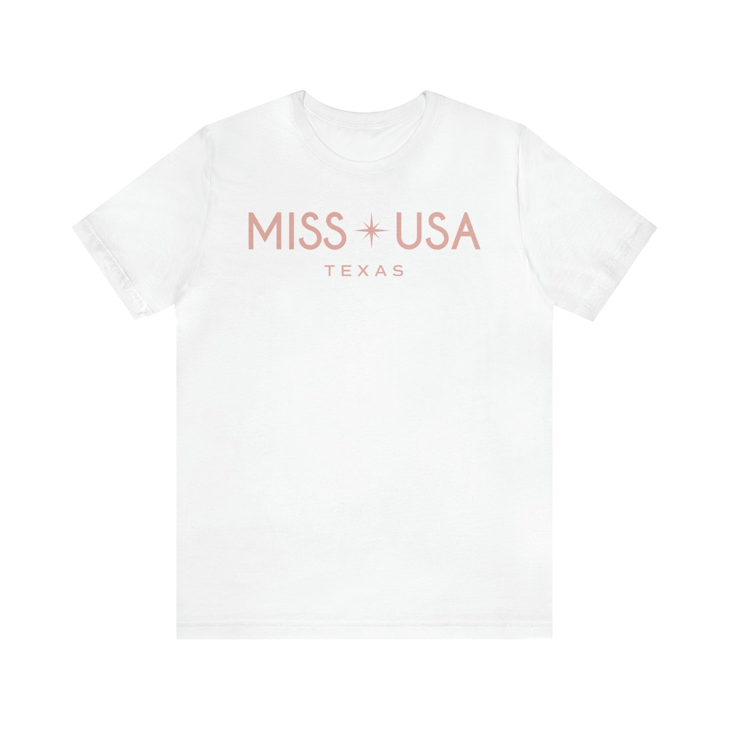 Single Logo T-shirt - Miss Texas USA