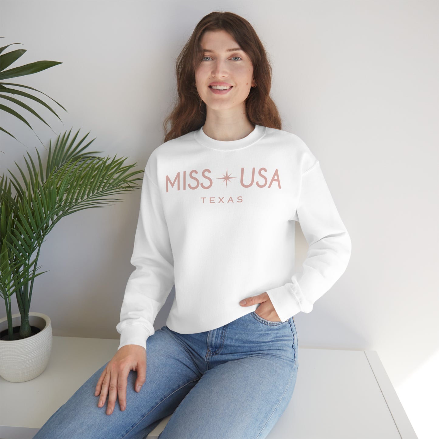 Single Logo Sweatshirt - Miss Texas USA