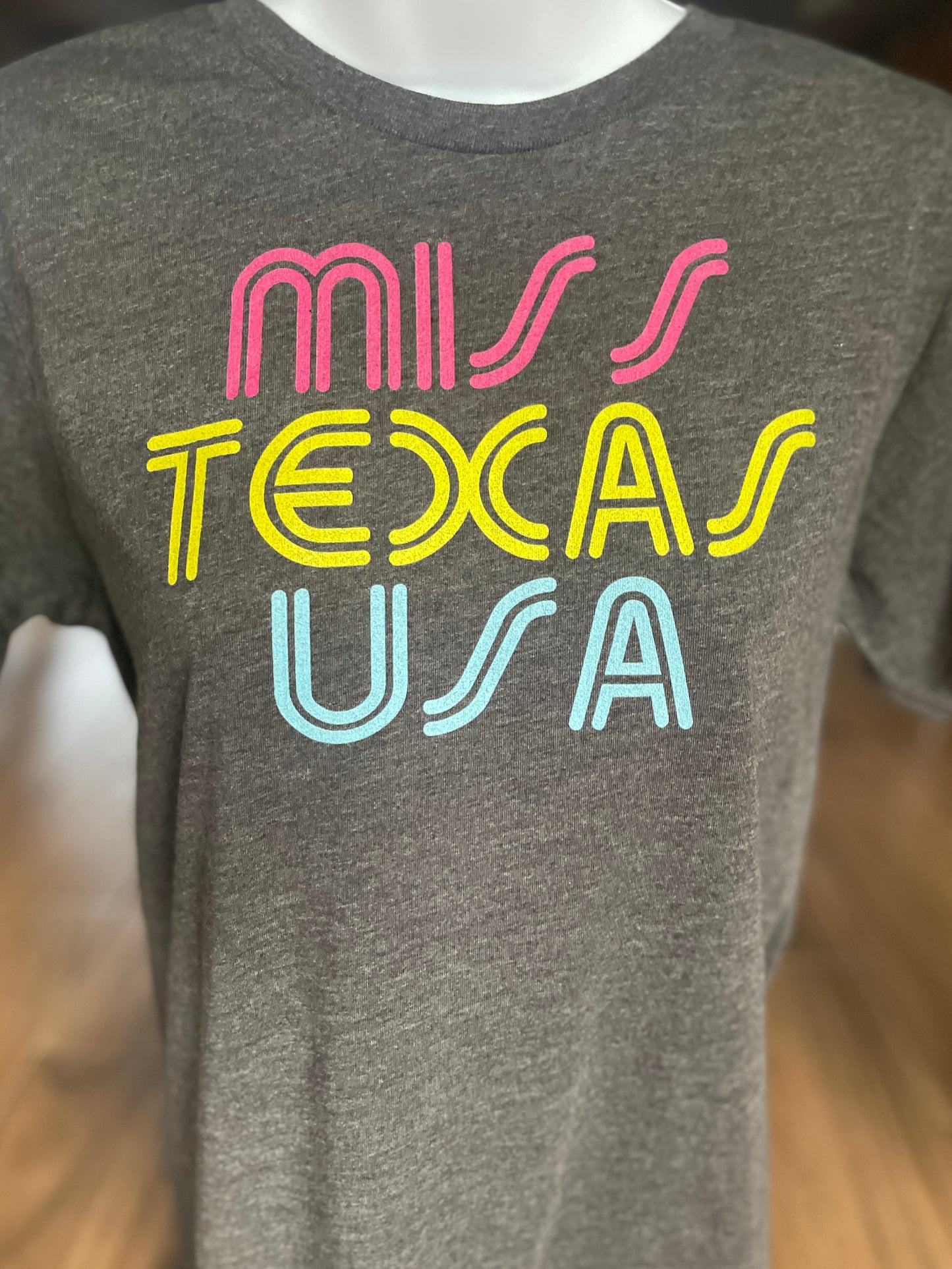 "Texas City Limits" T-shirt (Neon Font) - Miss Texas USA
